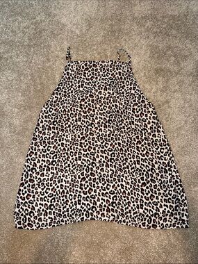 Leopard Print Cami Slip Top
